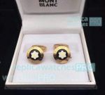 High Quality Mont blanc Contemporary Cuff Links Men Gold
